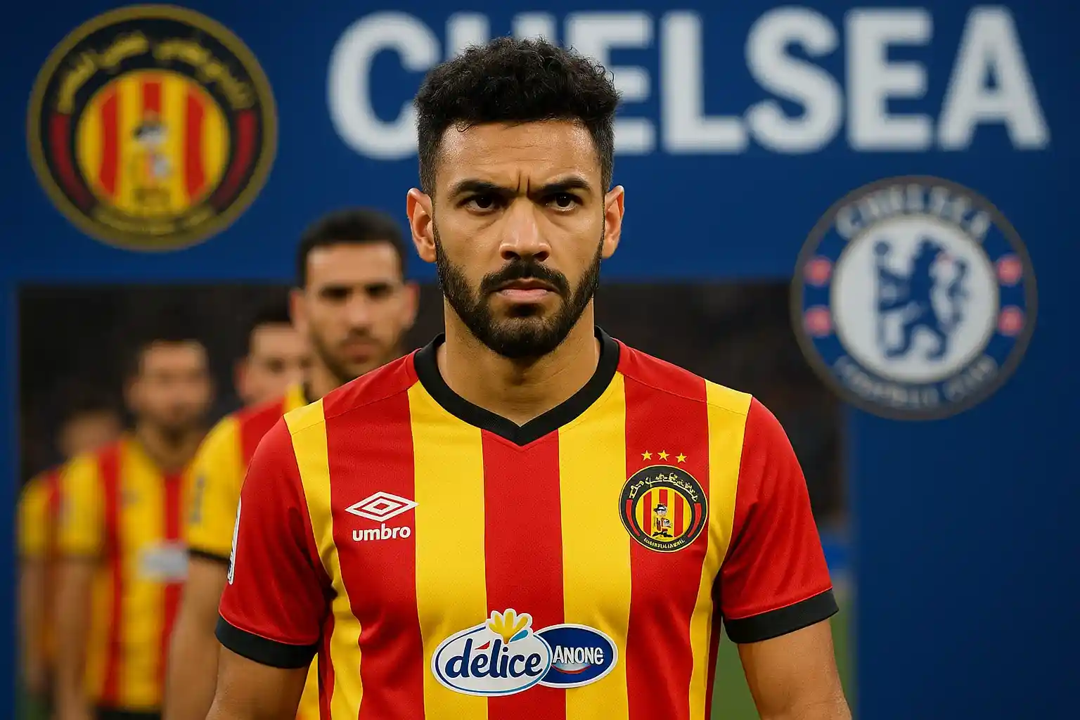 Cầu thủ Esperance tập trung cao độ trước trận Esperance vs Chelsea